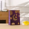 Candy handbag, Moon Festival gift bag, kraft paper bag, shopping bag for malls. Wholesale takeout bags. Specification image
